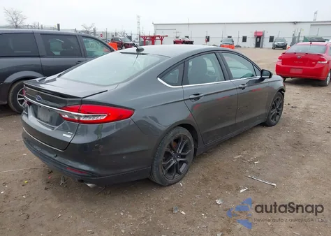 2018 Ford Fusion Se z USA, uszkodzony, nr VIN 3FA6P0HD3JR255780